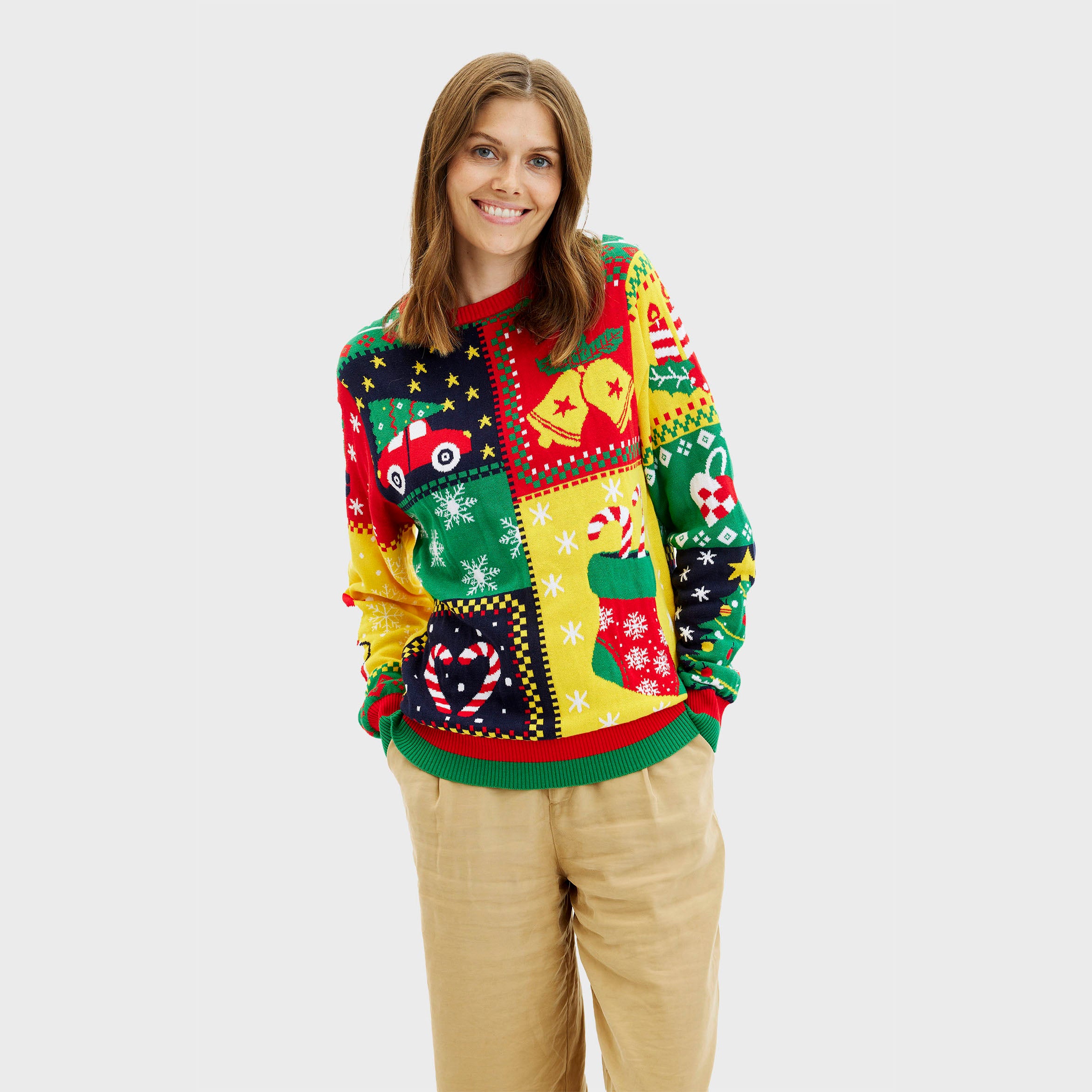 The Patchwork Sweater - Woman